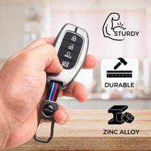 Load image into Gallery viewer, Metal Car Key Cover for New Hyundai 4 Button Smart Key