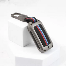 Load image into Gallery viewer, Metal Silicon Key case for Honda Amaze | Accord | Jazz | Honda City | BR-V| CR-V | WR-V | Civic 2 Button Smart Key
