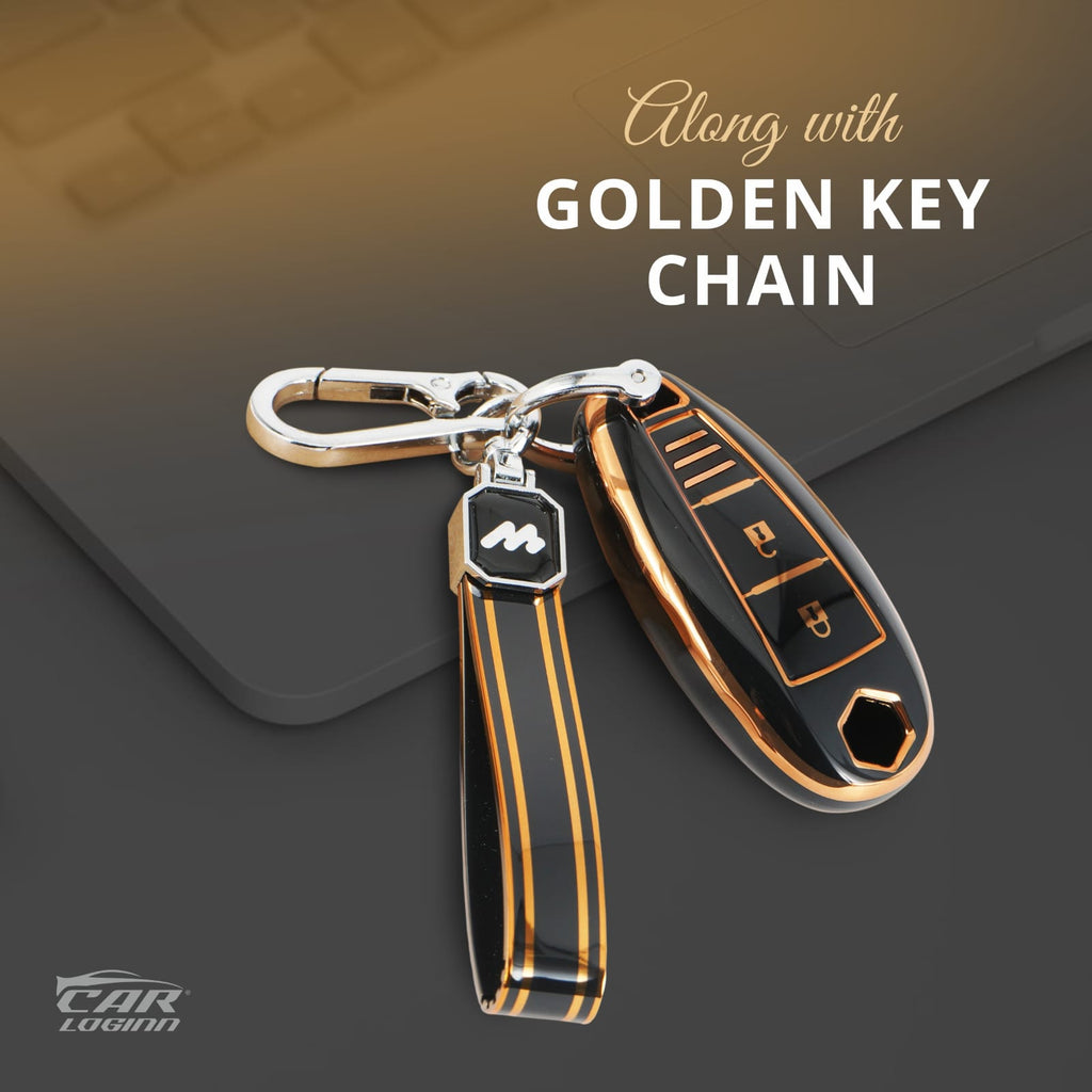 TPU Car Key Cover Fit for Maruti Suzuki Baleno | Vitara Brezza | S-Cross | Ciaz Smart Key