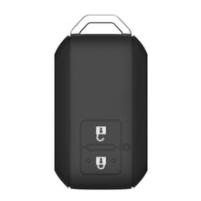 Load image into Gallery viewer, Carloginn Premium Metal Black Transformer Series Soft Silicon Key Cover for Maruti Suzuki 2 Button SmartKey