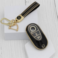 Load image into Gallery viewer, TPU Car Key Cover Fit for New Mercedes Benz Maybach | S Class | E Class (3 Button Smart Key)