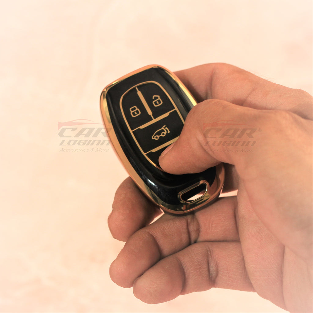 TPU Car Key Cover Fit for MG Gloster Smart Key