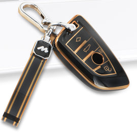 TPU Car Key Cover Fit for BMW GT-Series | X-Series | M-Series | 3-Series | 5-Series | 7-Series Smart Key