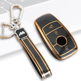 TPU Car Key Cover Fit for Mercedes Benz S – Class | C – Class | GL Series | M – Class