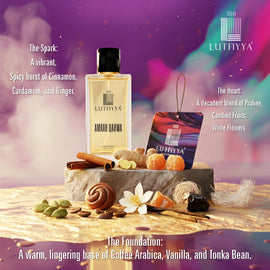 Lutfiyya Amrah Qahwa Car Perfume Spray - 50 ML