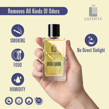 Load image into Gallery viewer, Lutfiyya Amrah Qahwa Car Parfume Spray - 50 ML
