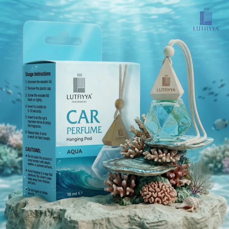 Lutfiyya Car Hanging Perfume -10 ML | Available in 6 Different Fragrances