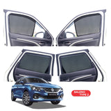 Maruti Suzuki Baleno Half Window Curtain/Car Sunshades - 4 Pieces