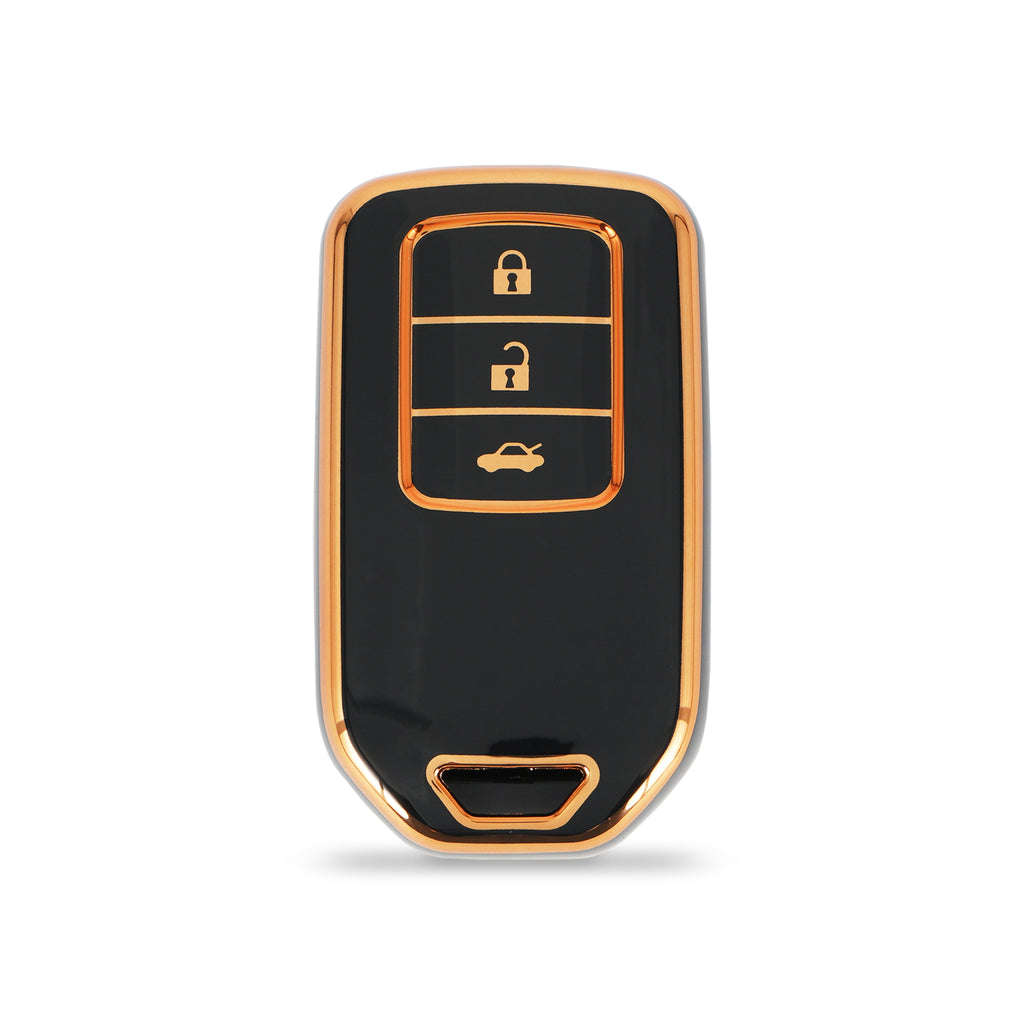 TPU Car Key Cover Fit for Honda Amaze | Accord | Jazz | Honda City | BR-V| CR-V | WR-V | Civic Smart Key