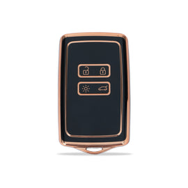 TPU Car Key Cover Fit for Renault TRIBER | Kiger | New KWID | Duster Smart Key (R-3)