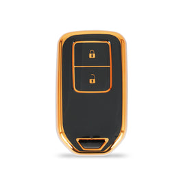 TPU Car Key Cover Fit for Honda Elevate | Amaze | Accord | Jazz | Honda City | BR-V | CR-V | WR-V | Civic Smart Key