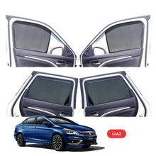 Load image into Gallery viewer, Maruti Suzuki Ciaz Half Window Curtain/Car Sunshades - 4 Pieces