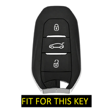 Load image into Gallery viewer, Metal Silicon Car Key case for Citron C3 | Aircross X | Basalt X Smart Key
