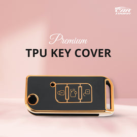 TPU Car Key Cover Fit for Mahindra XUV 500 Flip Key