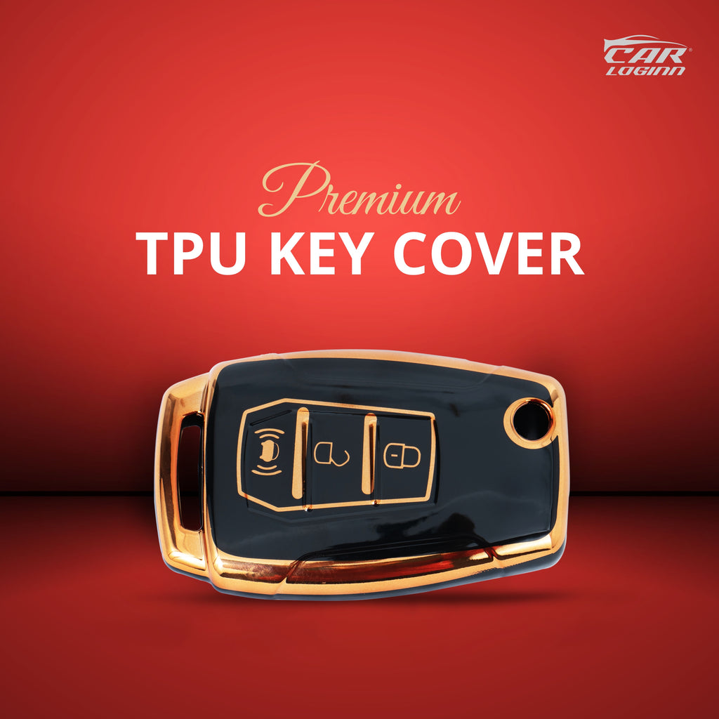 TPU Car Key Cover Fit for Mahindra XUV-300 Flip Key