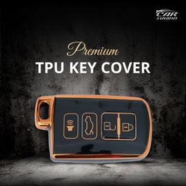 TPU Car Key Cover Fit for Toyota Camry | Corolla Altis Key (T-17)