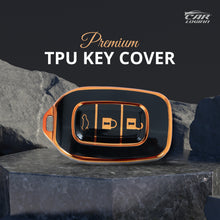 Load image into Gallery viewer, TPU Car Key Cover Fit for Renault TRIBER | New KWID | Duster | Datsun REDI-GO Plus Flip Type Key (R-2)