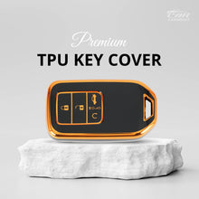Load image into Gallery viewer, TPU Car Key Cover Fit for New Honda Civic | New Amaze | New Honda City Smart Key