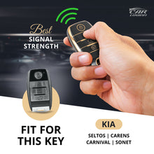 Load image into Gallery viewer, TPU Car Key Cover Fit for KIA Carens | Carnival | Seltos | Sonet Smart Key