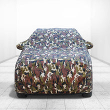 Load image into Gallery viewer, Honda IV-TEC  Car Body Cover | All Weather Resistant | Triple Stitched with Soft Cotton Lining | Side Mirror Pocket (JUNGLE VALVET)