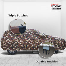 Load image into Gallery viewer, Honda IV-TEC  Car Body Cover | All Weather Resistant | Triple Stitched with Soft Cotton Lining | Side Mirror Pocket (JUNGLE VALVET)