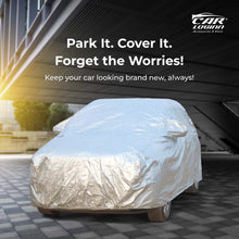 Load image into Gallery viewer, Range Rover Sport Car Body Cover | All Weather Resistant | Triple Stitched with Soft Cotton Lining | Side Mirror Pocket (AERO Silver)