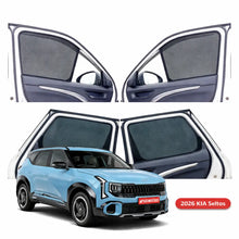 Load image into Gallery viewer, Kia Seltos Half Window Curtain/Car Sunshades - 4 Pieces