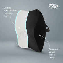 Load image into Gallery viewer, Carloginn Ultimate Car Neck Rest Pillow | 100% Memory Foam | Neck Pillow for Cervical Support | Suitable for All Cars
