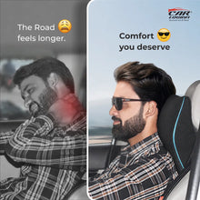 Load image into Gallery viewer, Carloginn Ultimate Car Neck Rest Pillow | 100% Memory Foam | Neck Pillow for Cervical Support | Suitable for All Cars