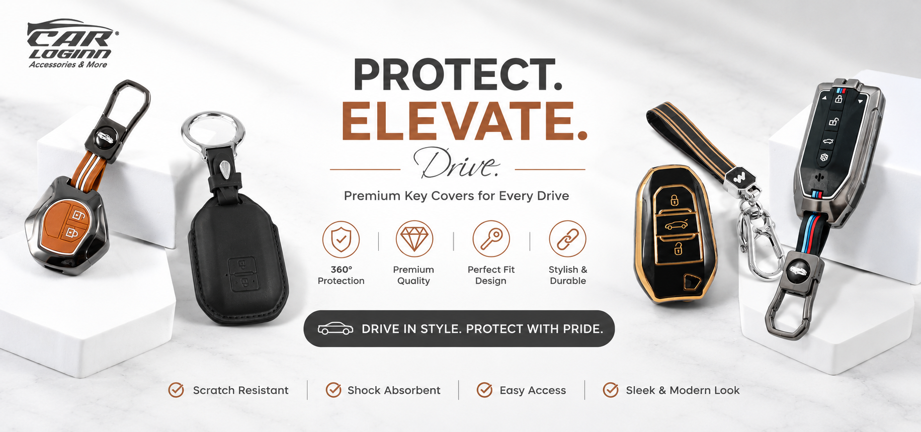 India’s #1 Car Key Covers – Best Price Guaranteed | Carloginn