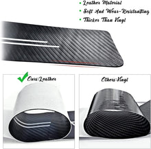 Load image into Gallery viewer, Car Door Strip Carbon Fiber Wrap Sill Edge | Anti Scratch Tape for all Cars (Set of 4 pieces)