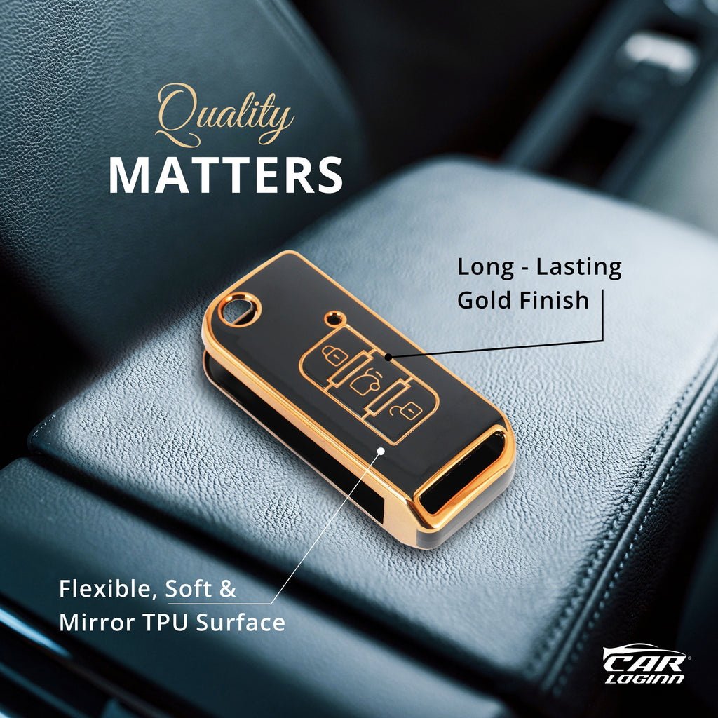 TPU Car Key Cover Fit for Mahindra XUV 500 Flip Key