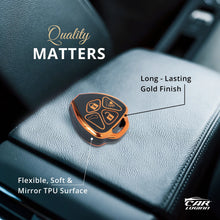 Load image into Gallery viewer, TPU Car Key Cover Fit for Toyota Fortuner | Corolla | Old Corolla Altis Key (T-16)