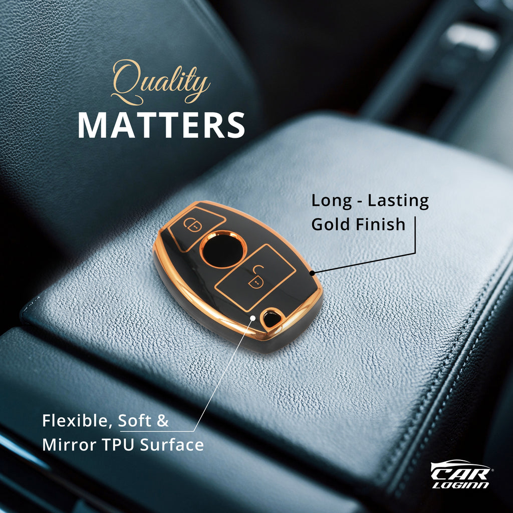 TPU Car Key Cover Fit for Mercedes Benz GL Series | C – Class | S – Class | M – Class