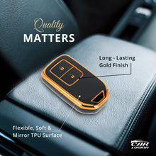 Load image into Gallery viewer, TPU Car Key Cover Fit for Honda Elevate | Amaze | Accord | Jazz | Honda City | BR-V | CR-V | WR-V | Civic Smart Key