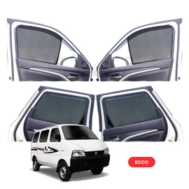 Maruti Suzuki EECO Half Window Curtain/Car Sunshades - 6 Pieces
