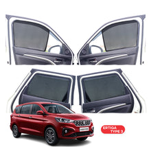Load image into Gallery viewer, Maruti Suzuki Ertiga Half Window Curtain/Car Sunshades - 6 Pieces
