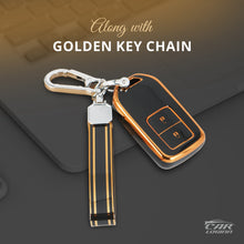 Load image into Gallery viewer, TPU Car Key Cover Fit for Honda Elevate | Amaze | Accord | Jazz | Honda City | BR-V | CR-V | WR-V | Civic Smart Key