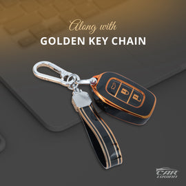 TPU Car Key Cover Fit for Renault TRIBER | New KWID | Duster | Datsun REDI-GO Plus Flip Type Key (R-2)