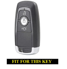 Load image into Gallery viewer, Metal Car Keycover for Ford 3 Button Smart Key