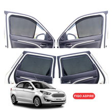 Load image into Gallery viewer, Ford Figo Aspire Half Window Curtain/Car Sunshades - 4 Pieces