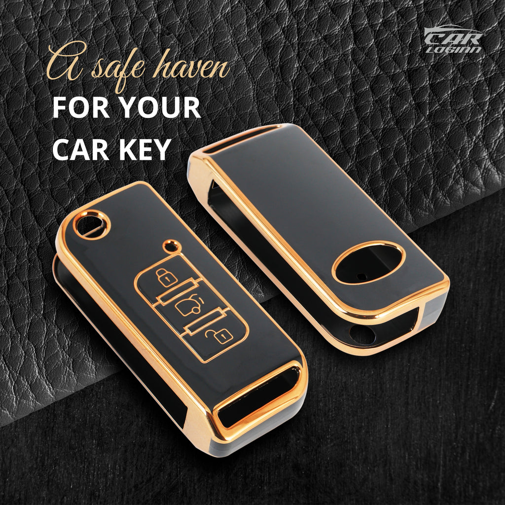 TPU Car Key Cover Fit for Mahindra XUV 500 Flip Key