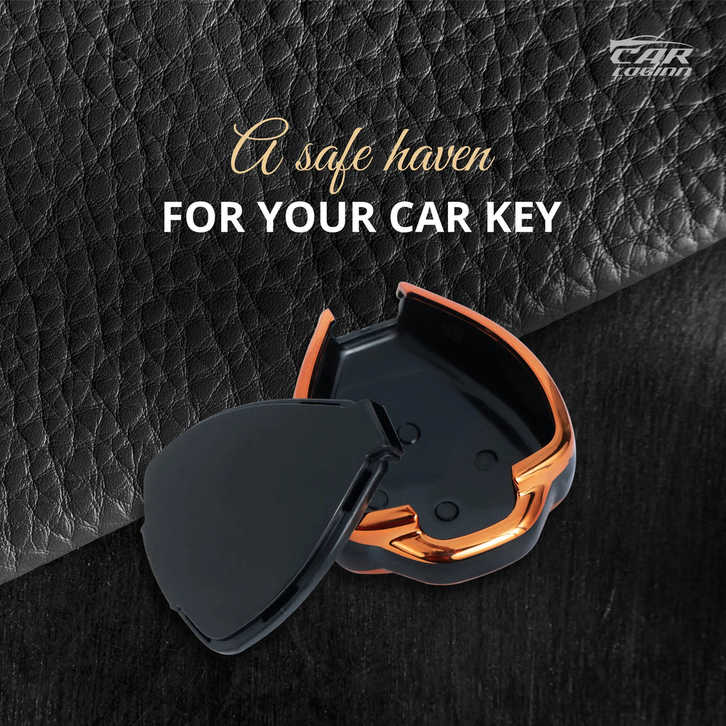 TPU Car Key Cover Fit for Toyota Fortuner | Corolla | Old Corolla Altis Key (T-16)