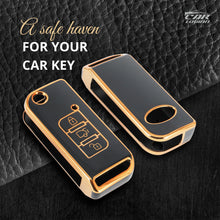 Load image into Gallery viewer, TPU Car Key Cover Fit for Mahindra XUV 500 Flip Key