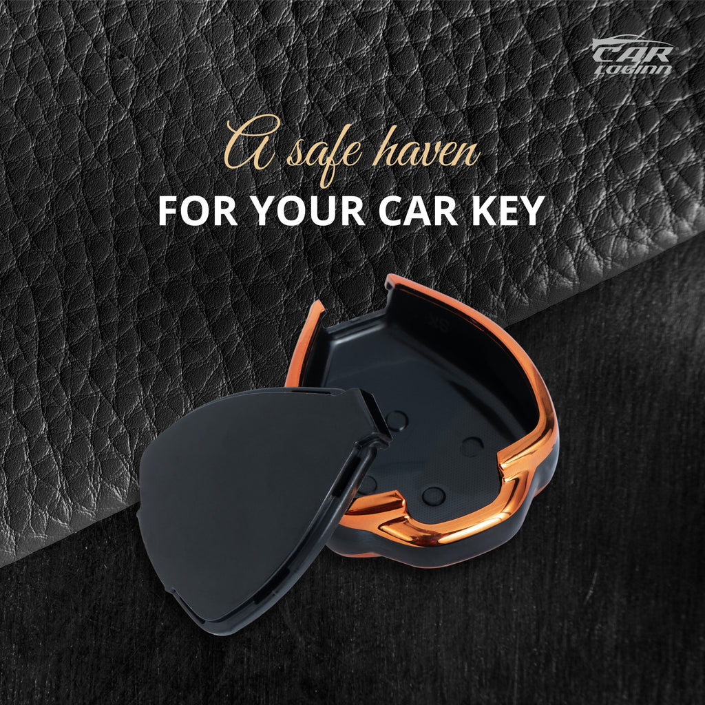 TPU Car Key Cover Fit for Toyota Fortuner | Corolla | Old Corolla Altis Key (T-16)