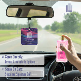Lutfiyya Car Perfume Spray - 50 ML | Available in 6 Different Fragrances