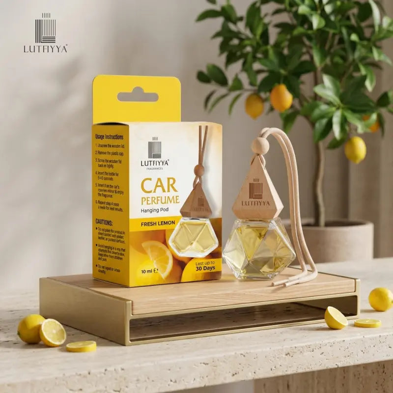 Lutfiyya Car Hanging Perfume -10 ML | Available in 6 Different Fragrances