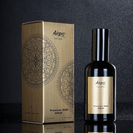 Airpro Luxury Oud Sprey Air Freshener (100 ml) for Car | Desk | Office | Cabin | Home | Room Air Freshener - Perfume Fragrance