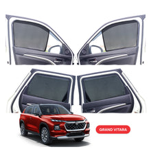 Load image into Gallery viewer, Maruti Suzuki Grand Vitara Half Window Curtain/Car Sunshades - 6 Pieces