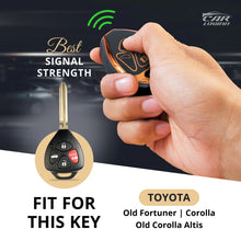 Load image into Gallery viewer, TPU Car Key Cover Fit for Toyota Fortuner | Corolla | Old Corolla Altis Key (T-16)